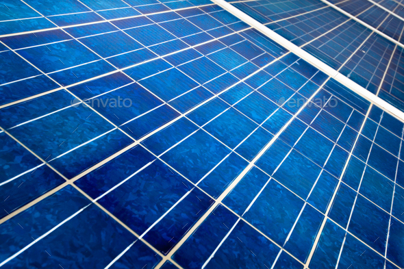 Solar cell detail - Stock Photo - Images