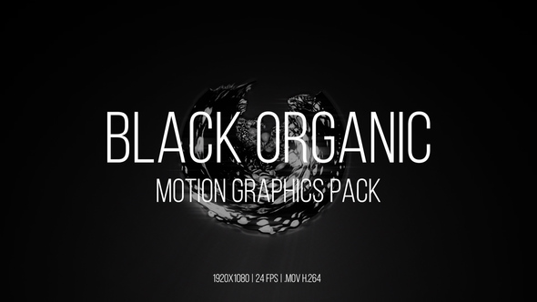 Black Organic Pack