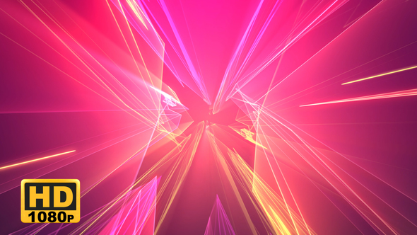Laser Beam VJ Loop