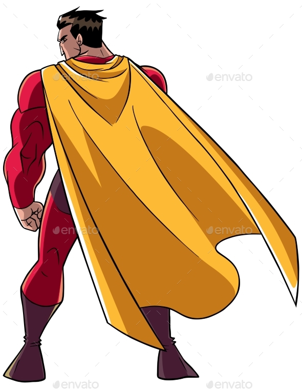 Superhero Battle Mode Back - People Characters