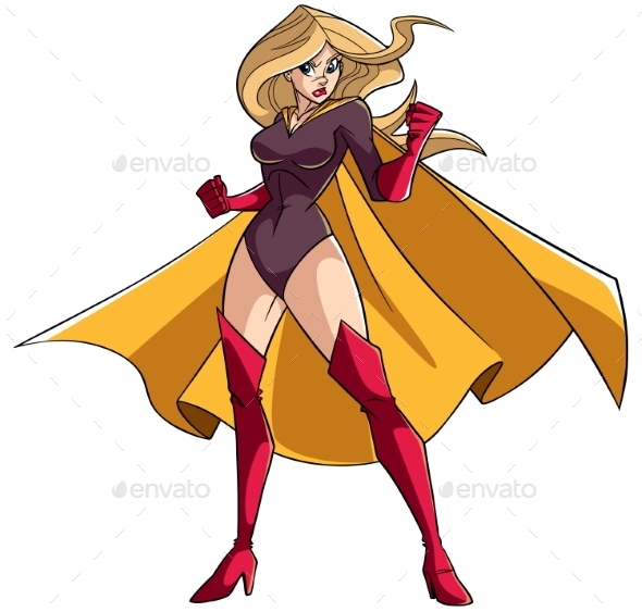 Superheroine Battle Mode - People Characters