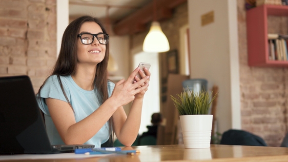 Relaxing with Smartphone