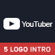 Youtuber Logo Stings - 5 Versions - VideoHive Item for Sale