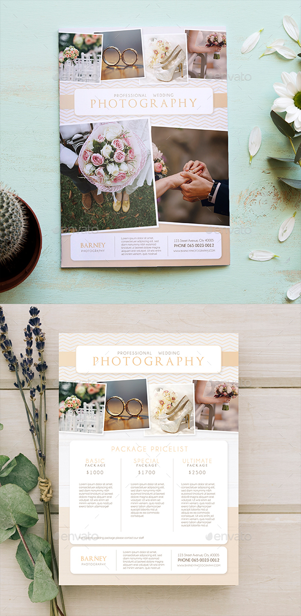 Wedding Photography Flyer 02 - Commerce Flyers