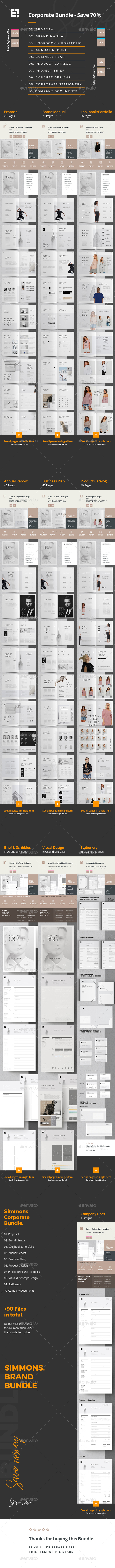 Company Bundle - Corporate Brochures