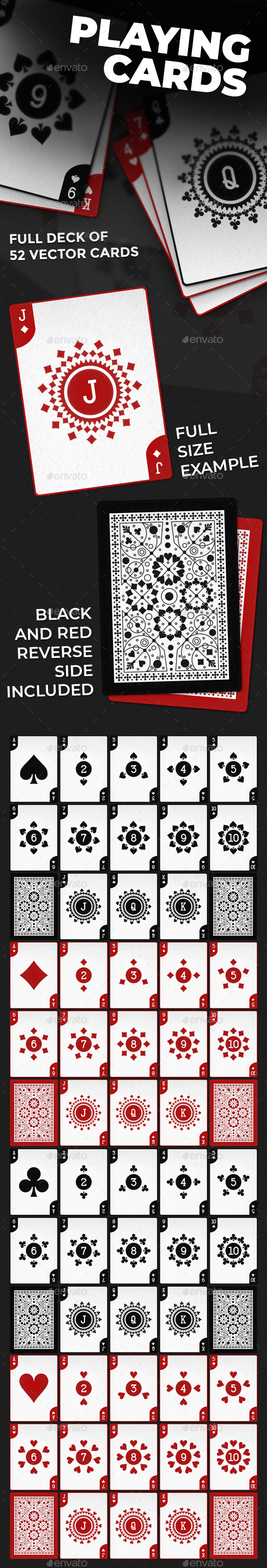 Playing Cards - Miscellaneous Game Assets