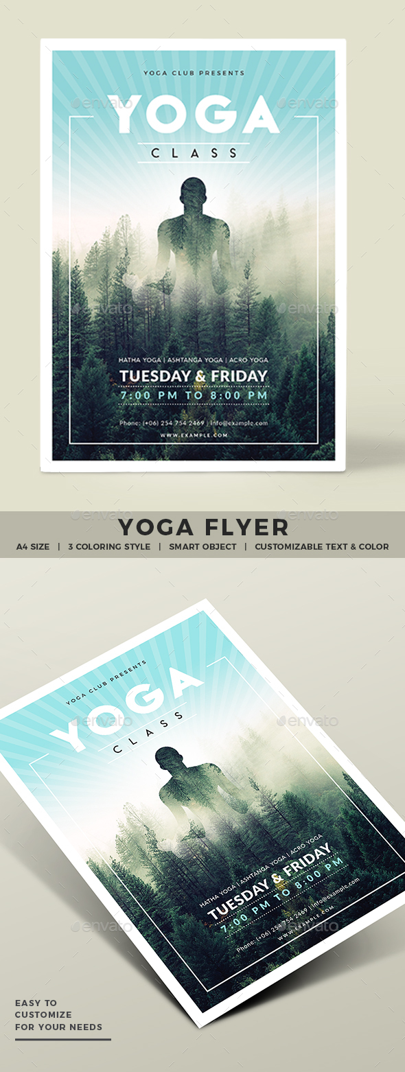 Yoga Flyer - Commerce Flyers