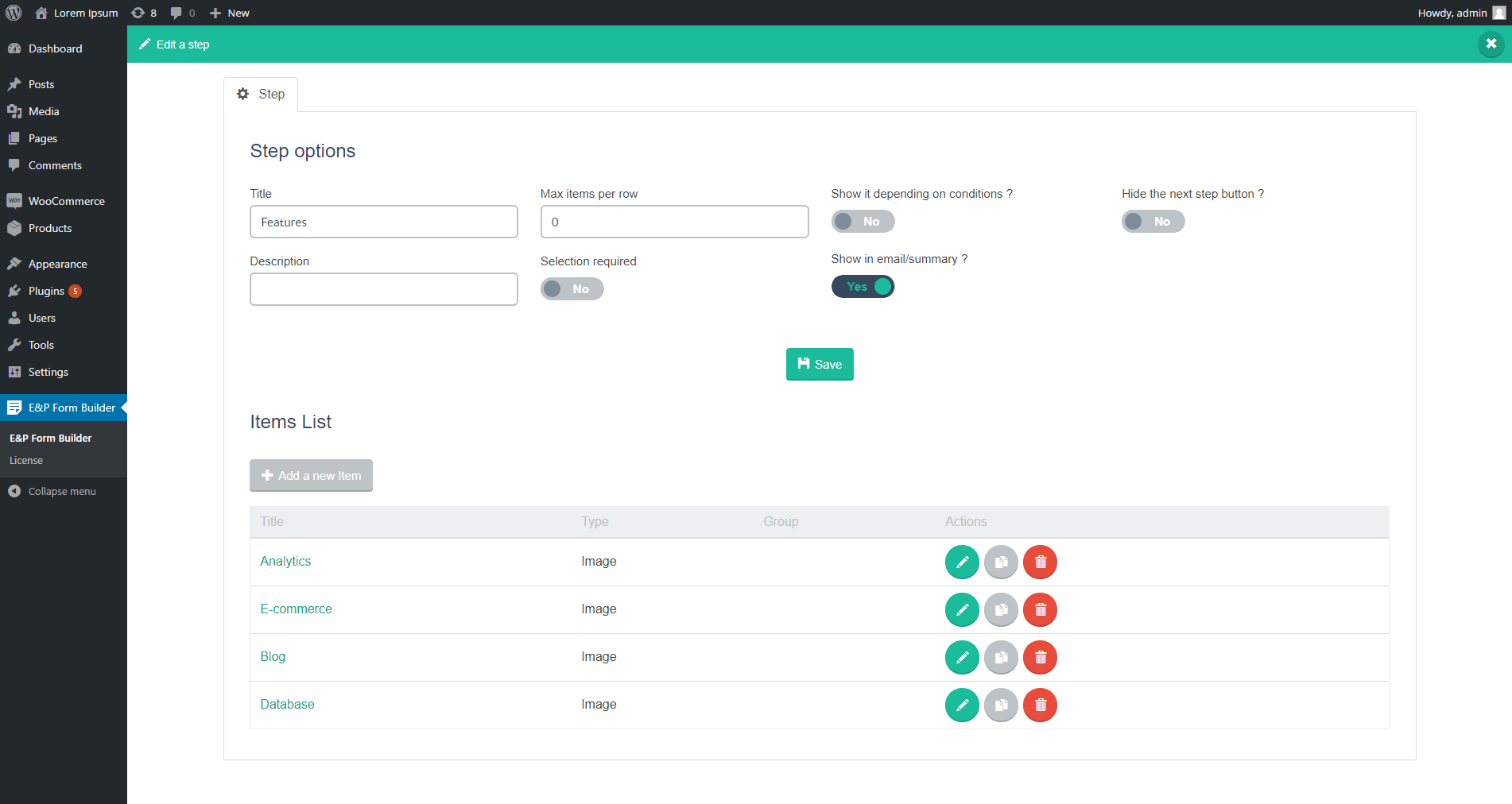 Wp Cost Estimation Payment Forms Builder By Loopus Codecanyon Wp Cost Estimation Payment Forms Builder Templates