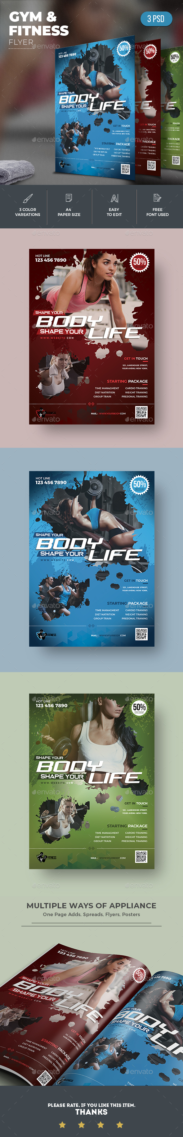 Fitness Flyer - Sports Events