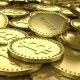 Gold Bitcoins Falling - VideoHive Item for Sale