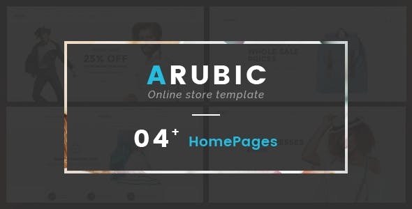 Special Fashion Modern Website Template using Bootstrap 5 - Arubic