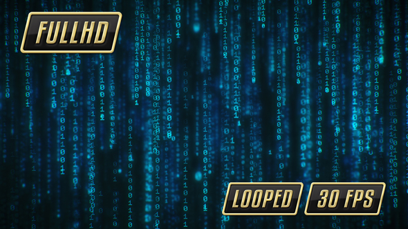 Binary Code Minecraft Computer Cyber Data Matrix Rain alt