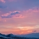 Bright Pink Sunset in the Mountains - VideoHive Item for Sale