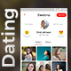Online Dating App UI Kit| Payments, Swipe, Chatting App UI Kit| Destino