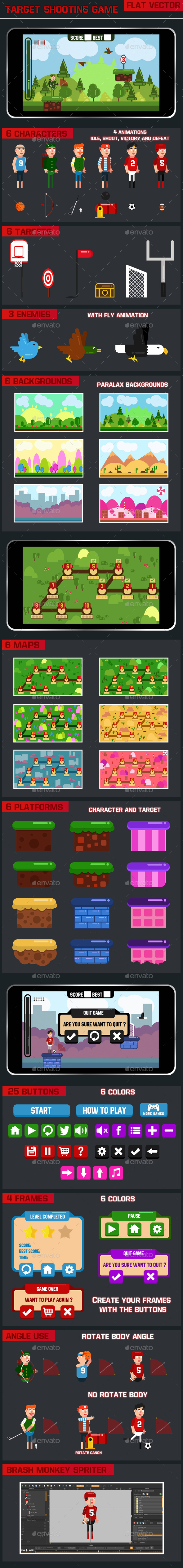 Target Shooting Game - Game Kits Game Assets