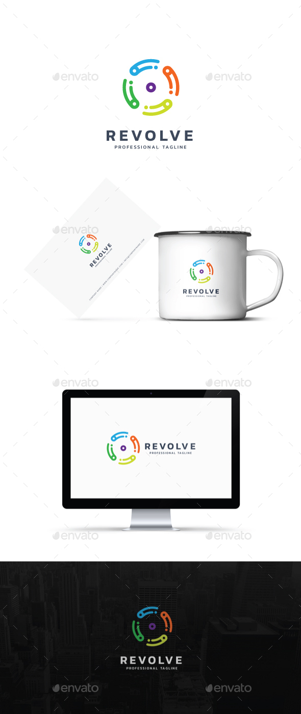 Revolve Logo - Symbols Logo Templates