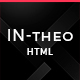 IN-Theo, Creative Agency, Corporate and Multi-purpose Template - ThemeForest Item for Sale