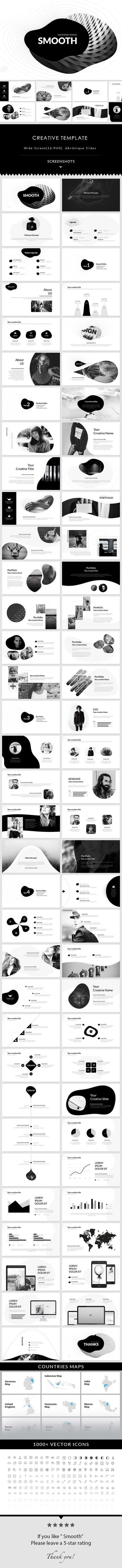 Smooth - Keynote Presentation Template - Creative Keynote Templates