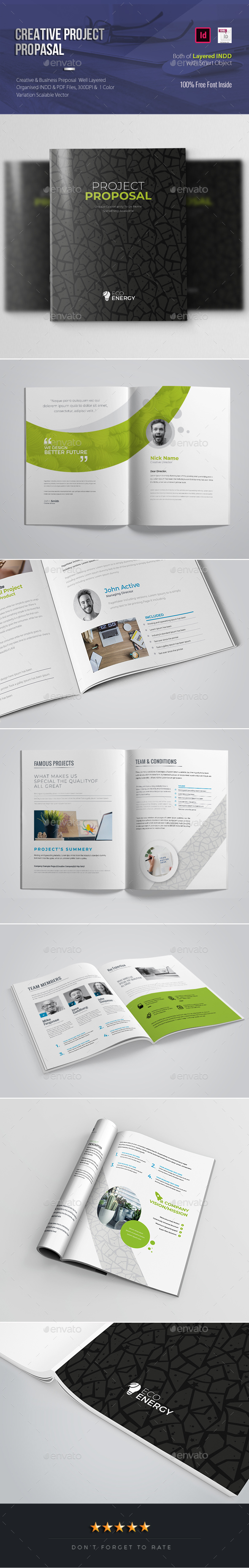 Creative Project Proposal - Proposals & Invoices Stationery