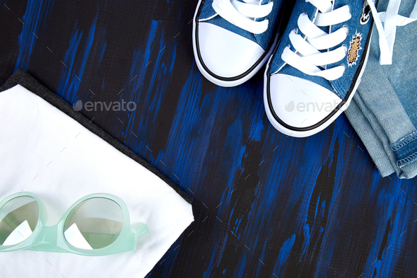 Spring or summer outfit. - Stock Photo - Images