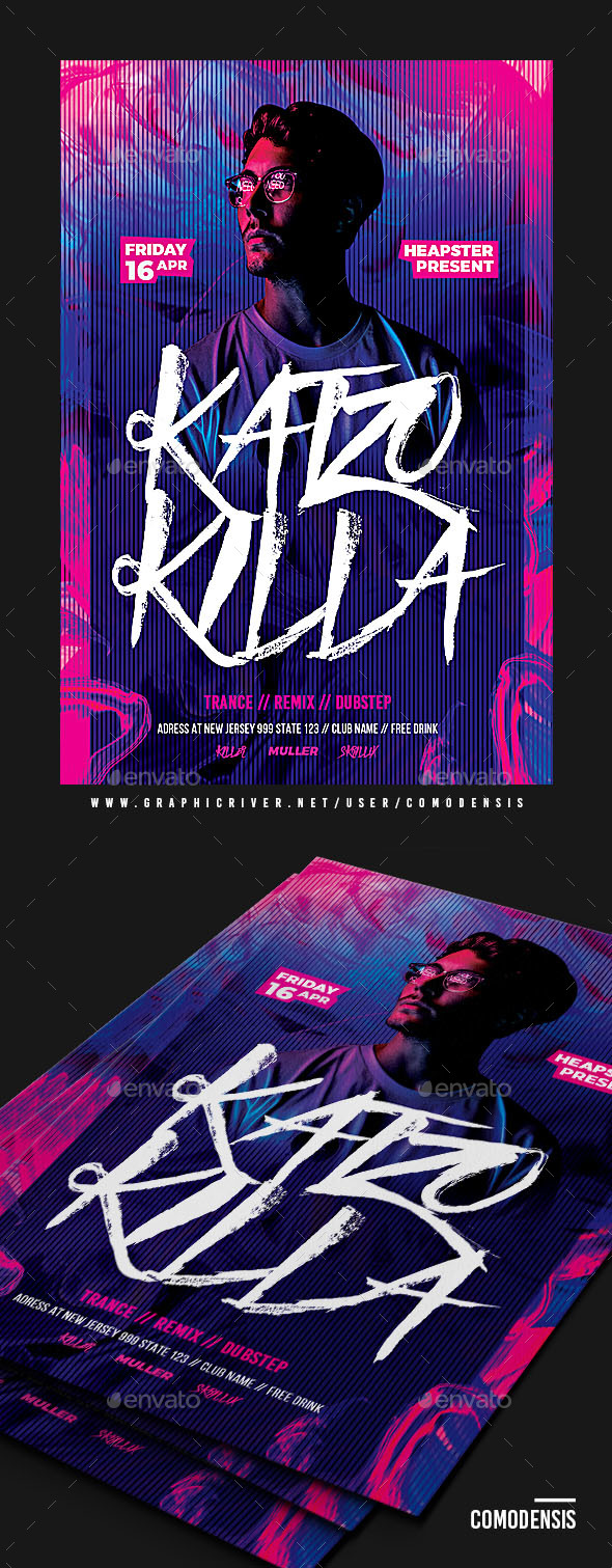 Dj Club Flyer Party - Clubs & Parties Events