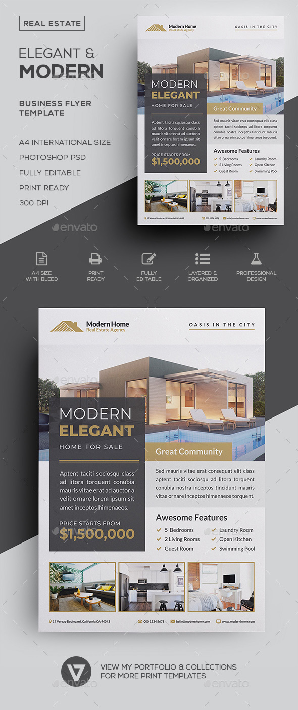 Real Estate Flyer - Commerce Flyers