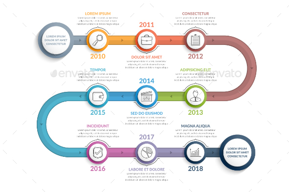 Timeline Infographics - Infographics