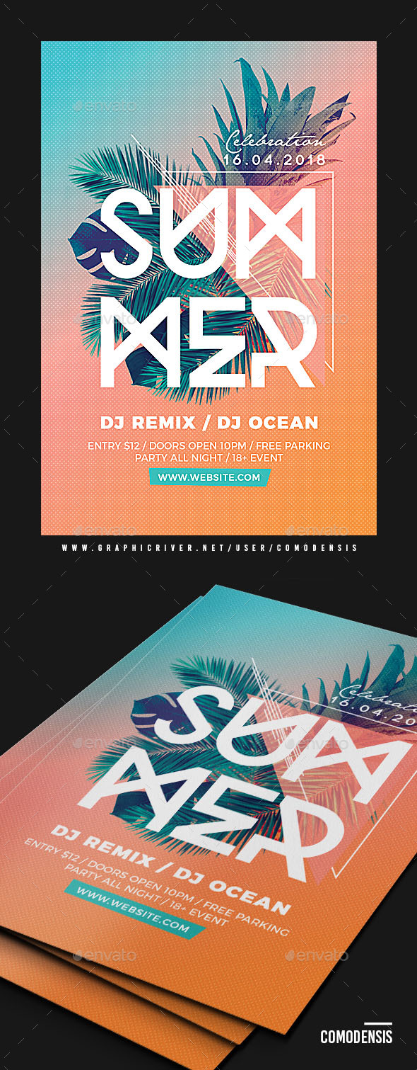 Summer Party Flyer