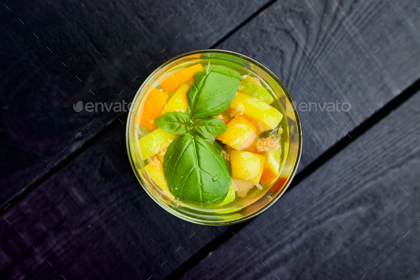 Fresh Detox water with citrus - Stock Photo - Images