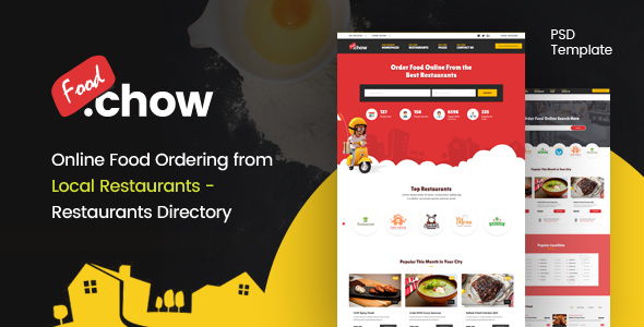FoodChow - A - ThemeForest 21419704