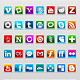 35 Modern Social Icons - GraphicRiver Item for Sale