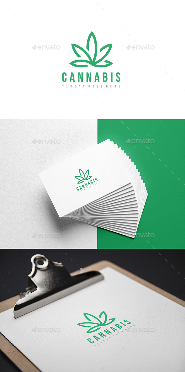 Cannabis Logo - Abstract Logo Templates