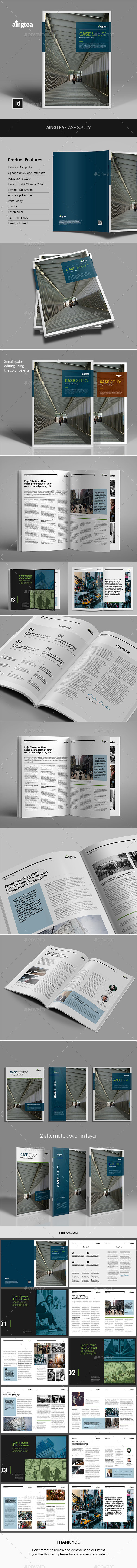 Aingtea Case Study - Informational Brochures