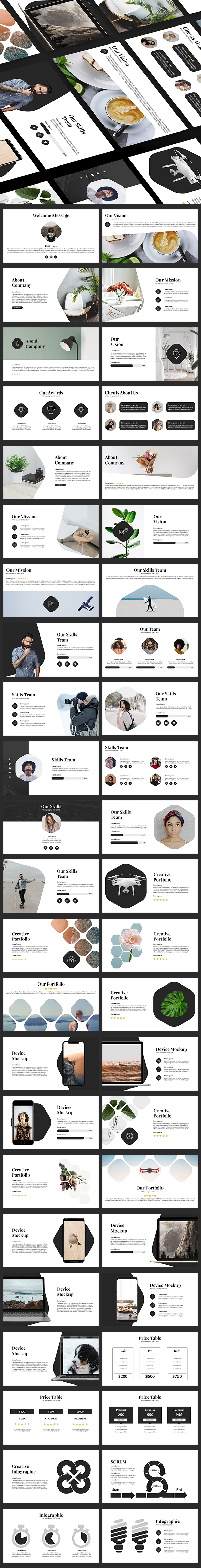 Clean Marketing Keynote - Business Keynote Templates