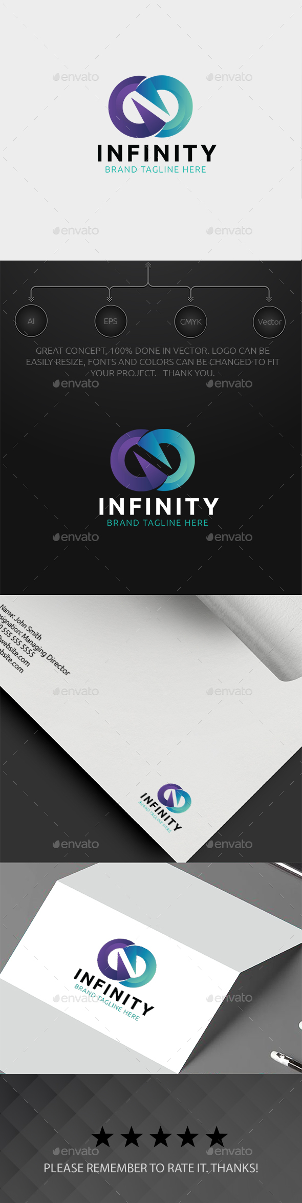 Infinity Logo - Symbols Logo Templates
