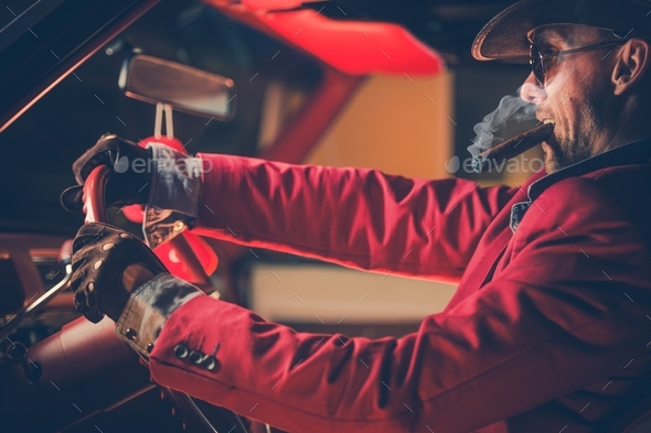 Happy Cowboy Millionaire - Stock Photo - Images