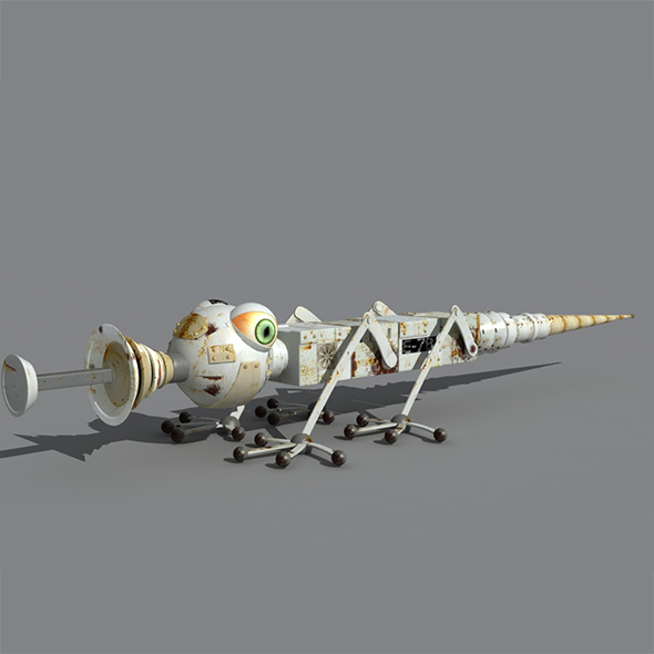 Bug Robot 3d - 3Docean 21748266