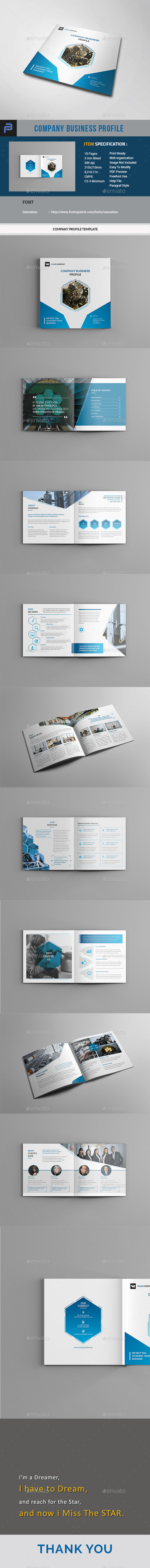 Square Company Business Profile - Corporate Brochures