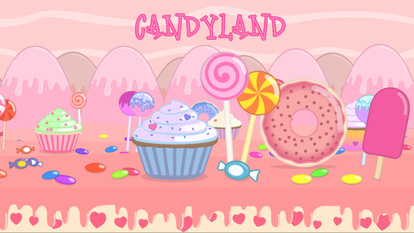 Cartoon Candyland, Motion Graphics | VideoHive