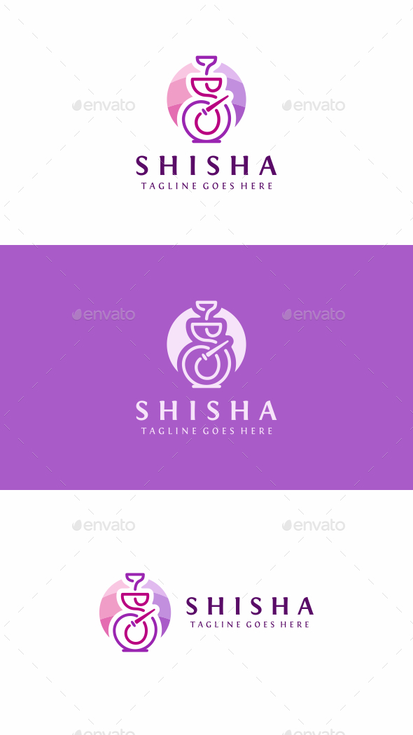 Shisha Bar - Objects Logo Templates