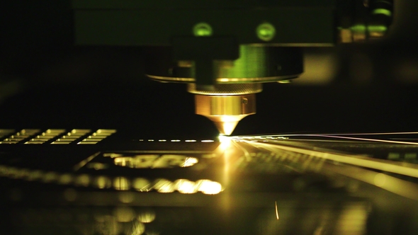 CNC Laser Cutting of Metal, Modern Industrial Technology alt