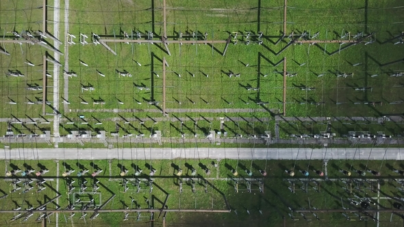 View at Power Lines