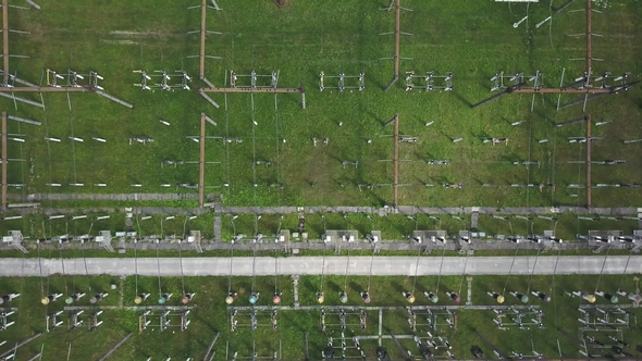 View at Power Lines