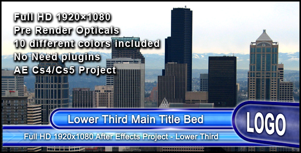 Cool Lower Third - VideoHive 239956
