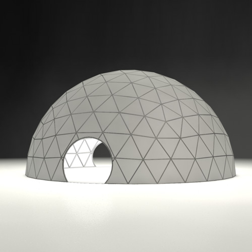 geodesic dome - 3Docean 239966