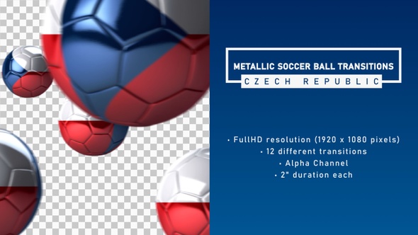 Metallic Soccer Ball Transitions - Czech Republic