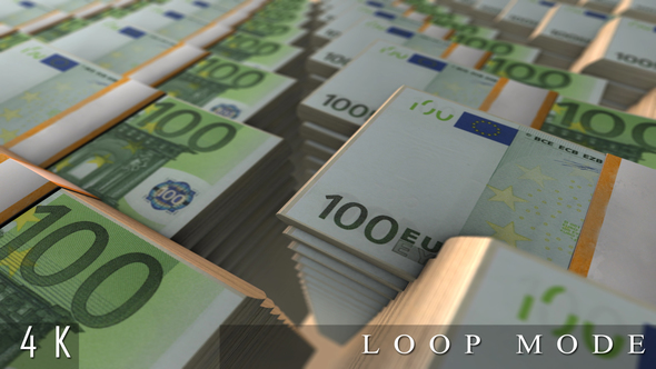 Euro Stacks Banknotes Money alt