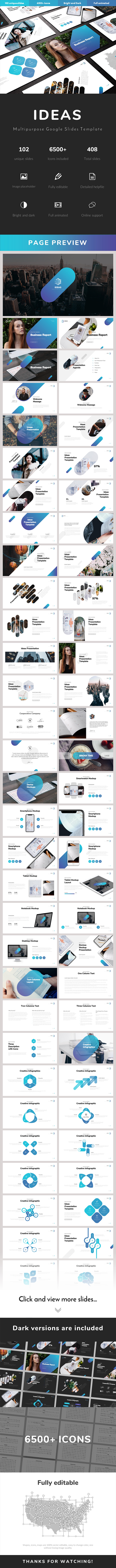 Ideas Multipurpose Google Slides Template - Google Slides Presentation Templates
