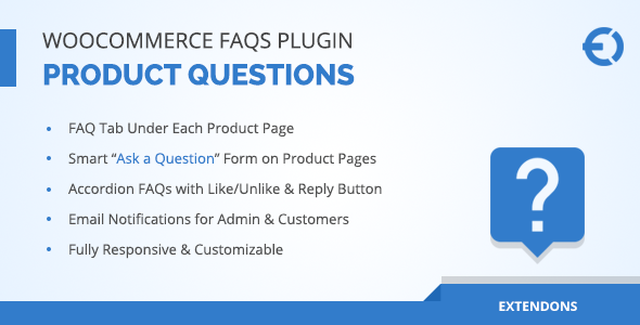 WooCommerce FAQ Plugin - CodeCanyon 20451491