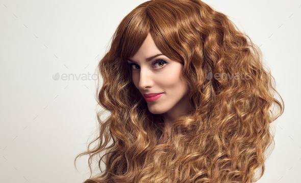 Curly Hair - Stock Photo - Images